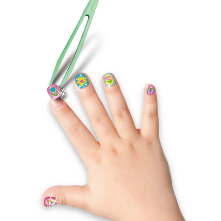 Kit de aplicare unghii pentru copii, Gradina Lumii, 7 ani+, Avenir 708968