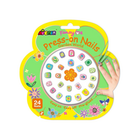 Kit de aplicare unghii pentru copii, Gradina Lumii, 7 ani+, Avenir