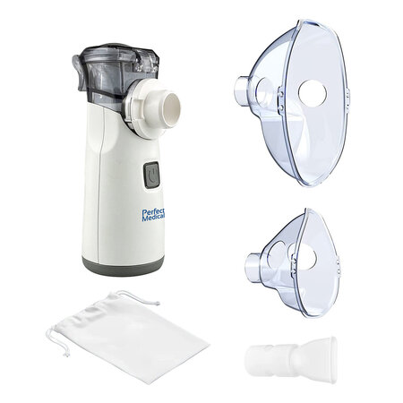 Aerosol silentios cu ultrasunete portabil, PM35 Mesh, Perfect Medical