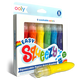 Set de pensule preumplute cu acuarele Easy Squeezy, 3 ani+, 6 bucati, Ooly 708998