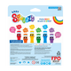 Set de pensule preumplute cu acuarele Easy Squeezy, 3 ani+, 6 bucati, Ooly 708992