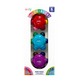 Set de 3 creioane cerate cu 18 culori, Multicolore, 3 ani+, Ooly 709015