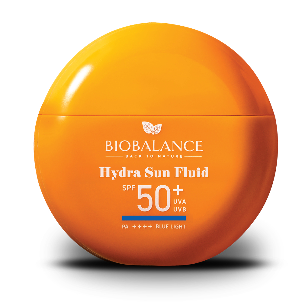 Fluid protectie solara SPF 50+ Hydra Sun, Blue Light, 40 ml, Bio Balance