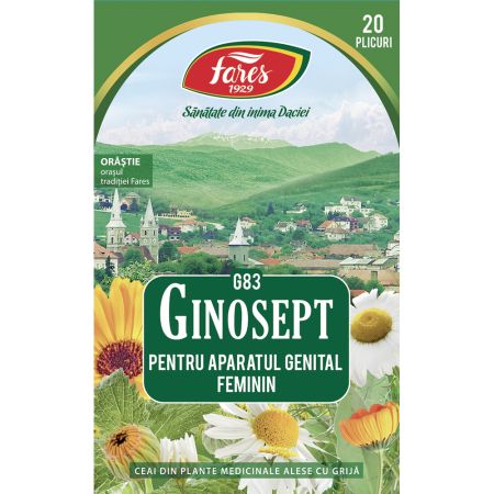 Ceai Ginosept, 20 plicuri, Fares