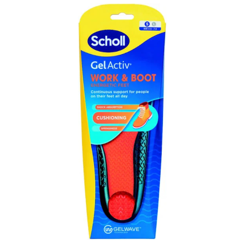 Branturi Work & Boot Gel Activ, marimea S, 1 pereche, Scholl