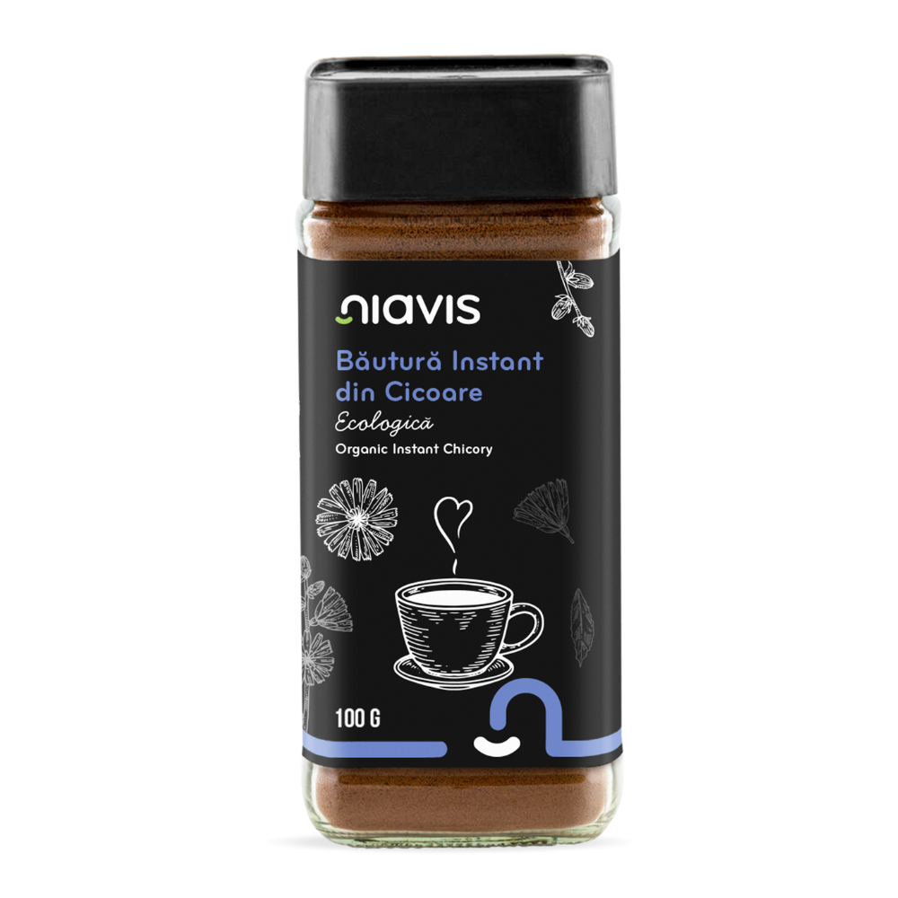 Bautura instant din cicoare Bio, 100 g, Niavis