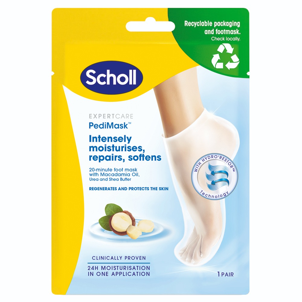 Masca pentru picioare Intensive Treatment, 1 pereche, Scholl