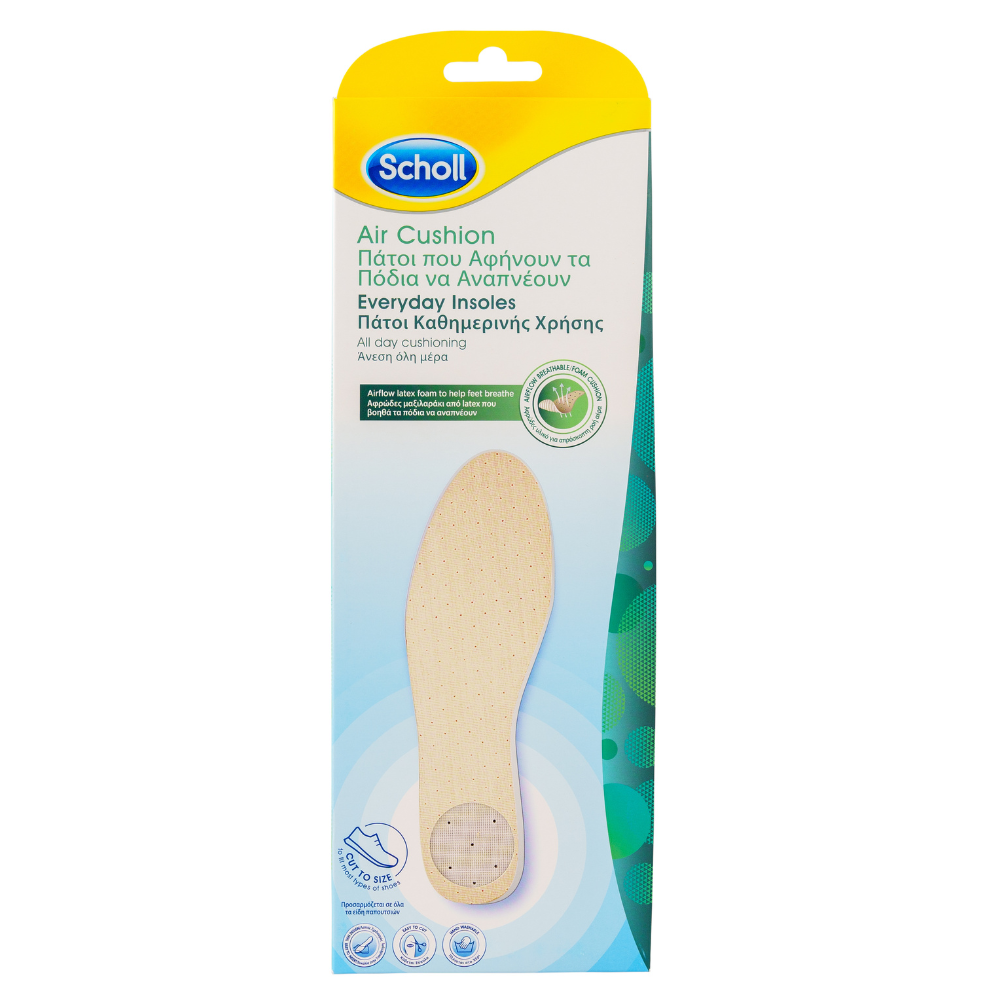 Branturi cu perna de aer, 1 pereche, Scholl