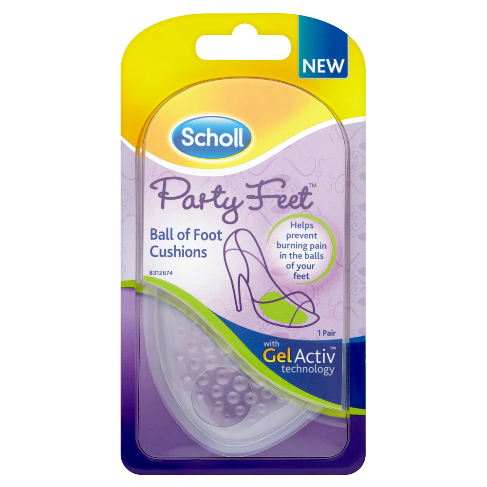 Pernite cu gel Party Feet, 1 pereche, Scholl