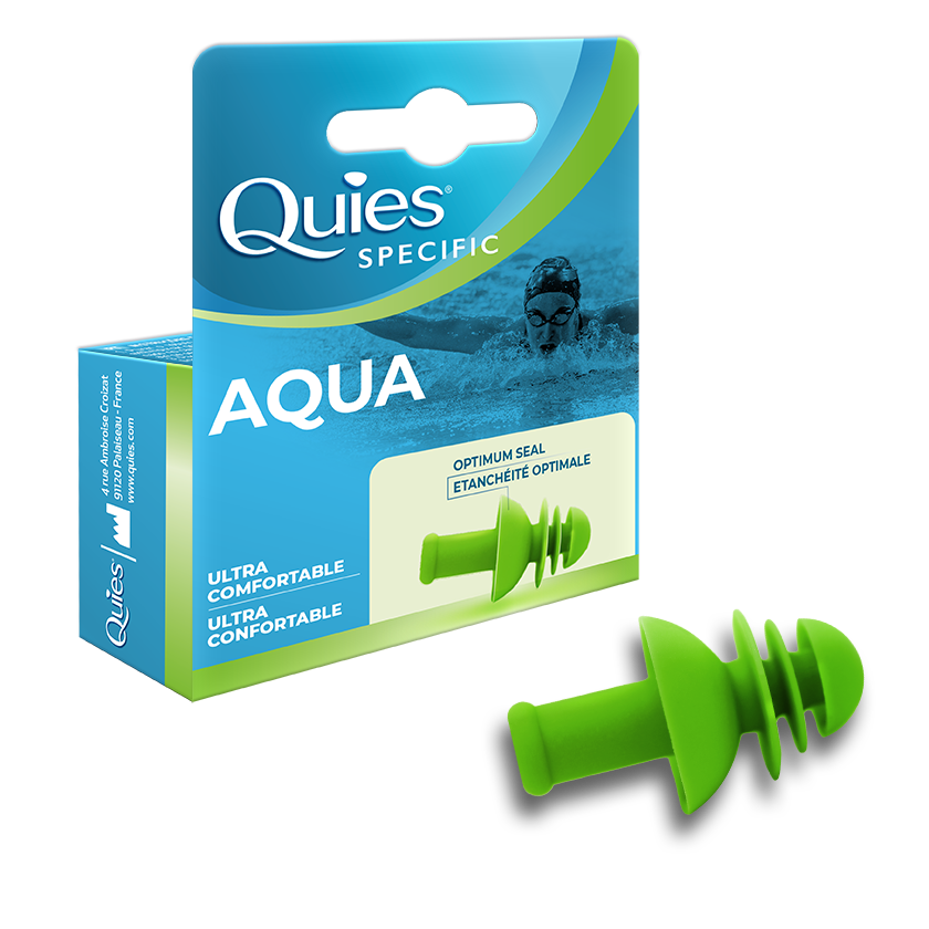 Dopuri de inot pentru adulti, 1 pereche, Quies