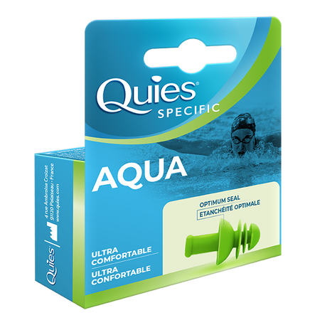Dopuri de inot pentru adulti, 1 pereche, Quies 709640