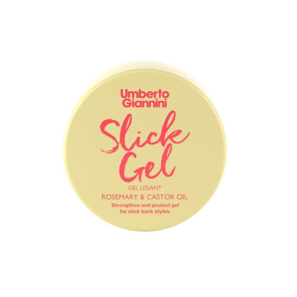 Gel pentru netezirea parului cu ulei de rozmarin si ricin Strong Curls, 50 ml, Umberto Giannini