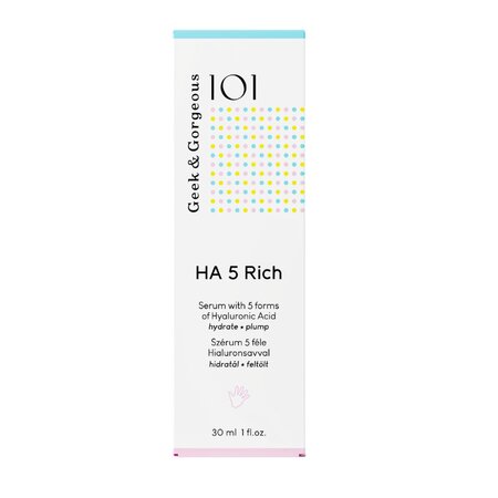 Serum HA 5 Rich, 30 ml, Geek & Gorgeous 760122