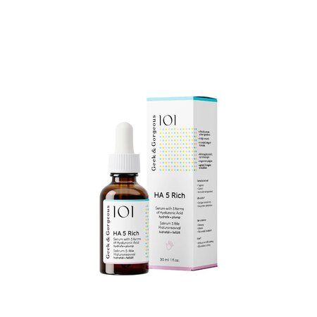Serum HA 5 Rich, 30 ml, Geek & Gorgeous 760119