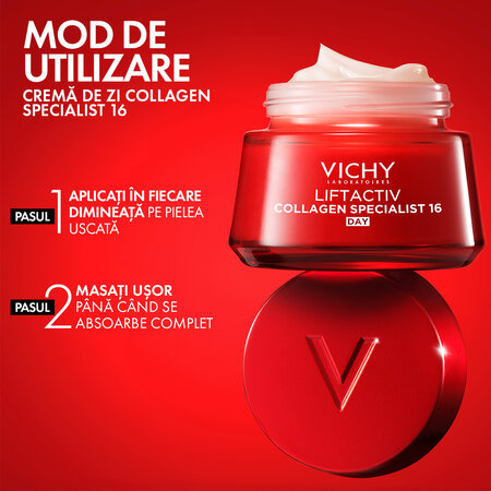 Crema de zi Liftactiv Collagen Specialist 16, 50 ml, Vichy 677208