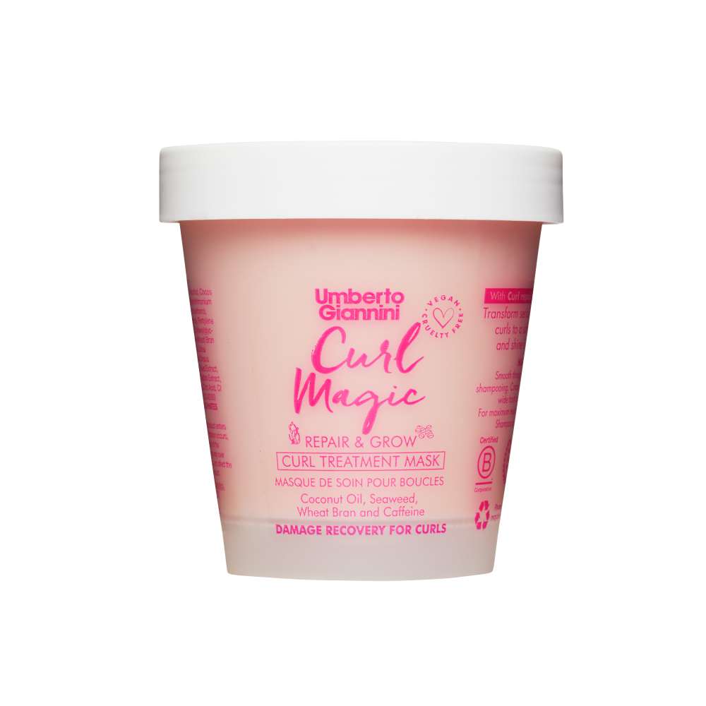 Masca pentru repararea si cresterea parului cret Curl Repair, 210 ml, Umberto Giannini