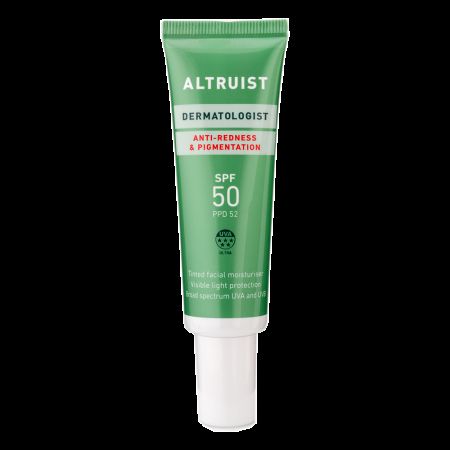 Crema colorata anti-roseata si anti-pete cu protectie solara SPF 50, 30 ml, Altruist 740236