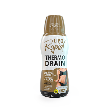 Suspensie orala Lipo Rapid Thermo Drain, 600 ml, Dietmed