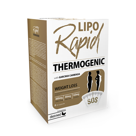 Lipo Rapid Thermogenic, 30 capsule vegetale, Dietmed