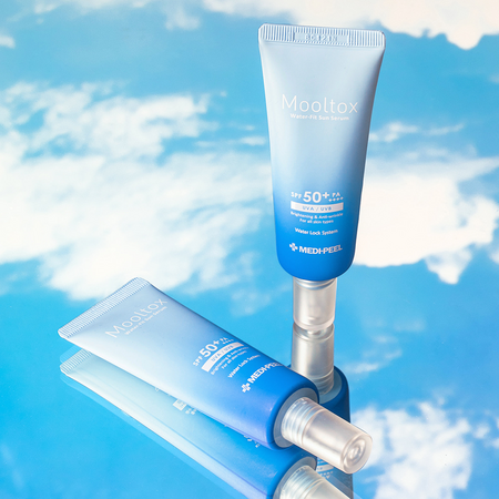 Serum de fata cu SPF50+ Aqua Mooltox, 50 ml, MediPeel 710021