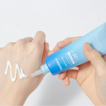Serum de fata cu SPF50+ Aqua Mooltox, 50 ml, MediPeel 710020