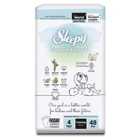 Scutece chilotel Maxi, Nr. 4, 7-14 kg, 48 buc, Sleepy Bio Natural