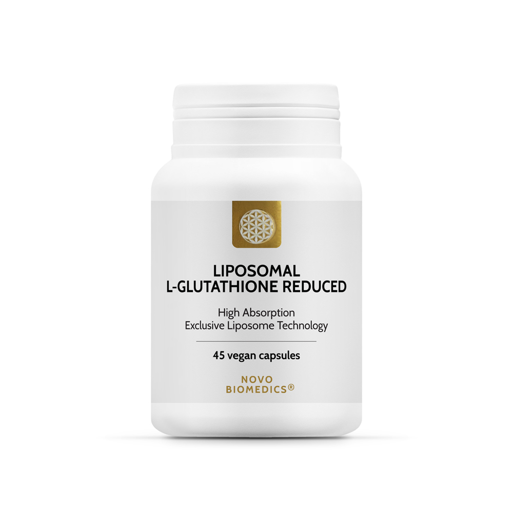 Liposomal L-Glutathione Reduced, 45 capsule, Novo Biomedics