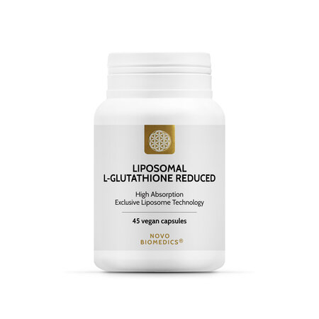 Liposomal L-Glutathione Reduced, 45 capsule, Novo Biomedics