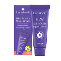 Crema pentru mameloane Lanolin HPA, 10 ml, Lansinoh