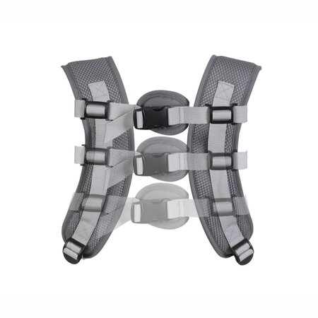 Marsupiu versatil cu 5 pozitii si buzunar depozitare, 3,5 - 18kg, Gri, Dreambaby 710229