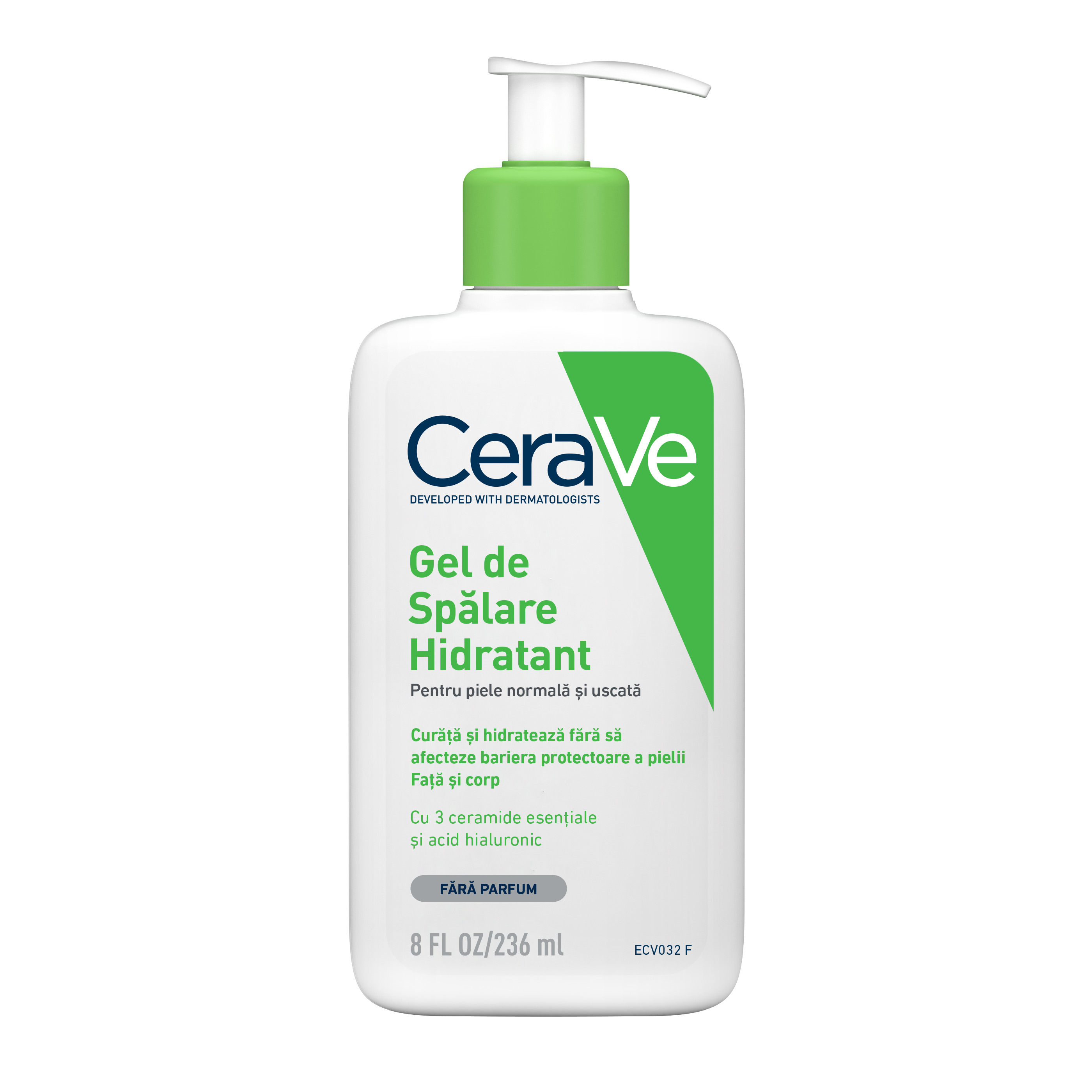 Gel de spalare hidratant pentru piele normala si uscata, 236 ml, CeraVe