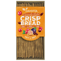 Paine crocanta cu fructe de padure si miere Granola, 130 g, Danvita