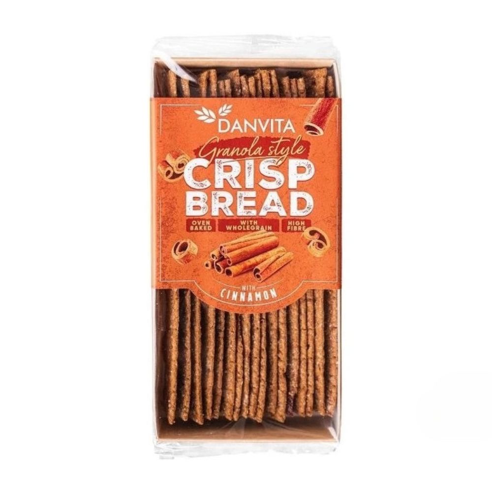 Paine crocanta cu scortisoara Gtranola, 130 g, Danvita
