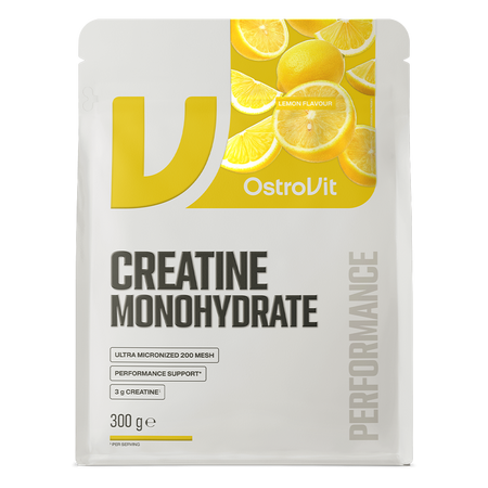 Creatina monohidrata, Lamaie, 300 g, OstroVit 808351