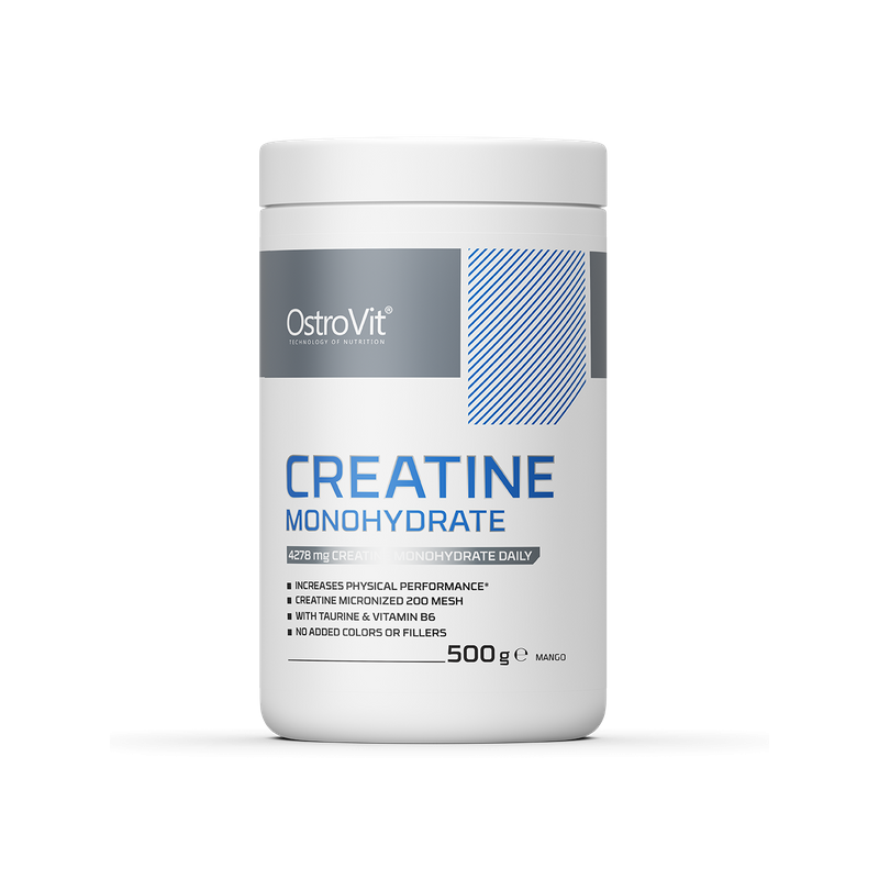 Creatina monohidrata, Mango, 500 g, OstroVit
