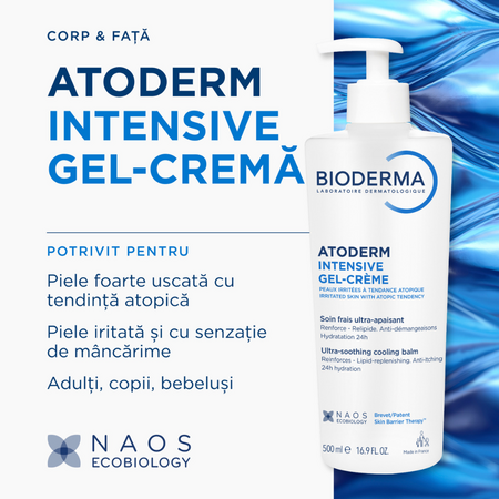 Gel Crema Intensive Atoderm, 500 ml, derma 817557