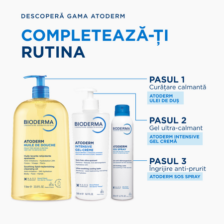 Gel Crema Intensive Atoderm, 500 ml, derma 817564