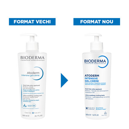 Gel Crema Intensive Atoderm, 500 ml, derma 817569