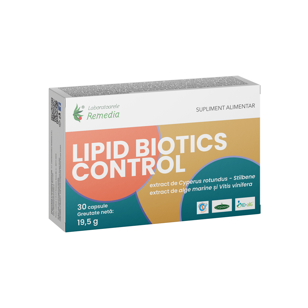 Lipid Biotics Control, 30 capsule, Remedia