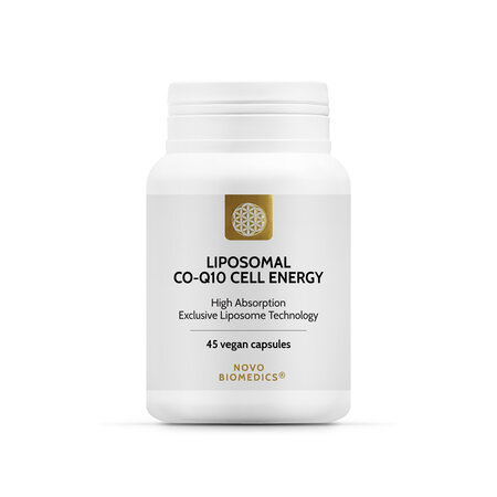 Liposomal CO-Q10 Cell Energy, 45 capsule, Novo Biomedics