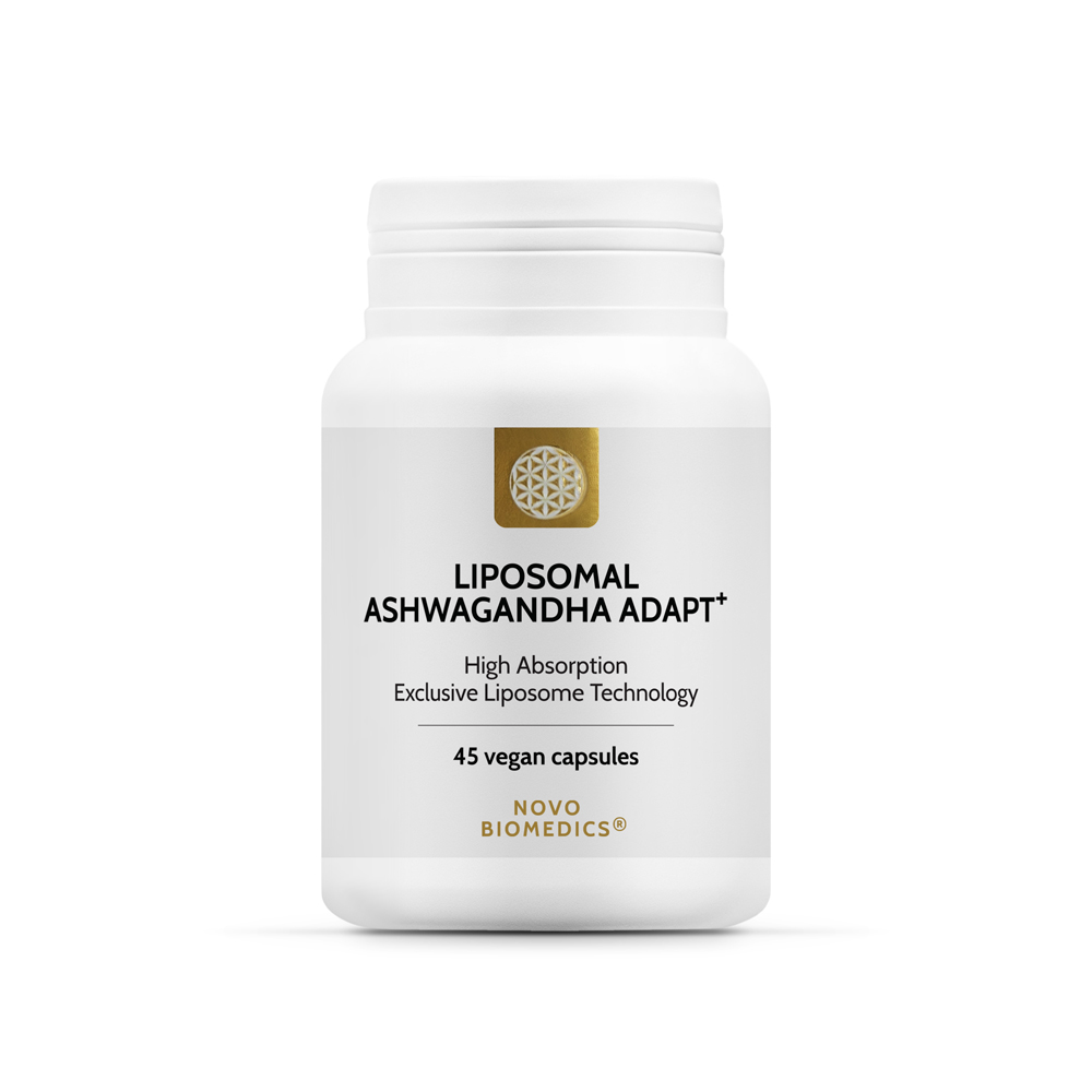 Liposomal Ashwagandha Adapt +, 45 capsule, Novo Biomedics