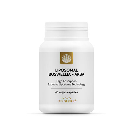 Liposomal Boswellia + Akba, 45 capsule, Novo Biomedics