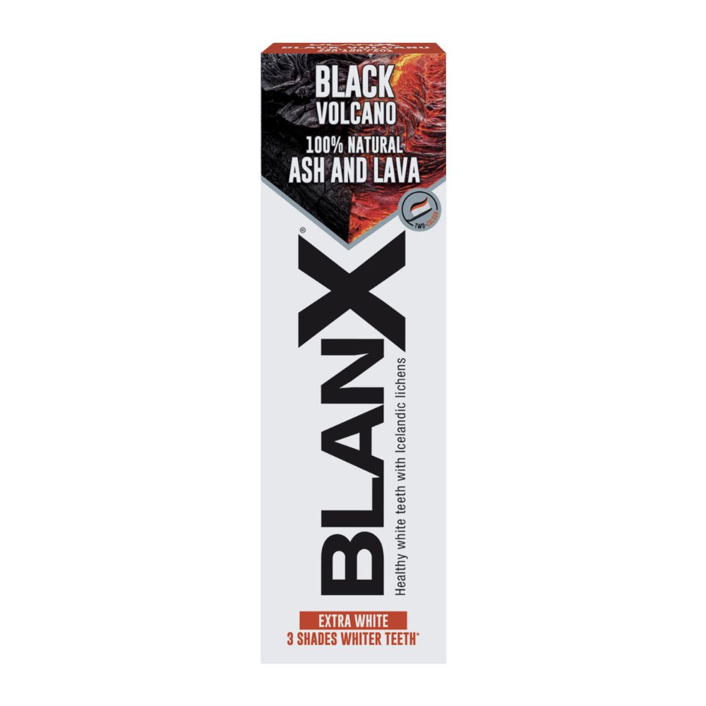 Pasta de dinti pentru albire Black Volcano, 75 ml, Blanx