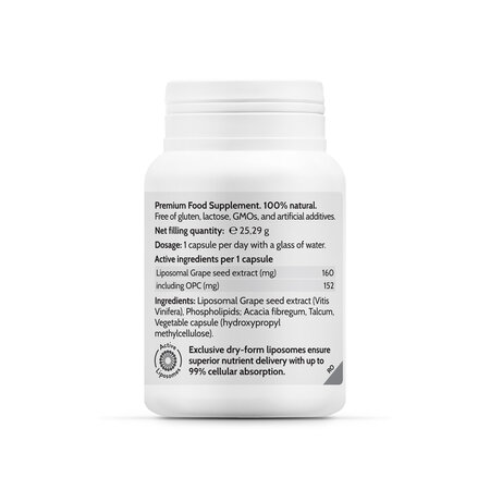 Liposomal OPC+ Protect, 45 capsule, Novo Biomedics 710749