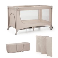 Patut pliabil fara accesorii Travel Joy2, Beige, Kinderkraft