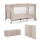 Patut pliabil fara accesorii Travel Joy2, Beige, Kinderkraft 710843