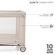 Patut pliabil fara accesorii Travel Joy2, Beige, Kinderkraft 710847