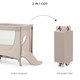 Patut pliabil fara accesorii Travel Joy2, Beige, Kinderkraft 710844