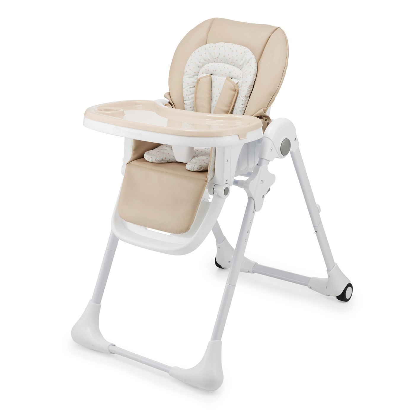 Scaun de masa pliabil Tummie, Beige, Kinderkraft