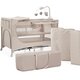Patut pliabil cu accesorii Joy2, Beige 710967